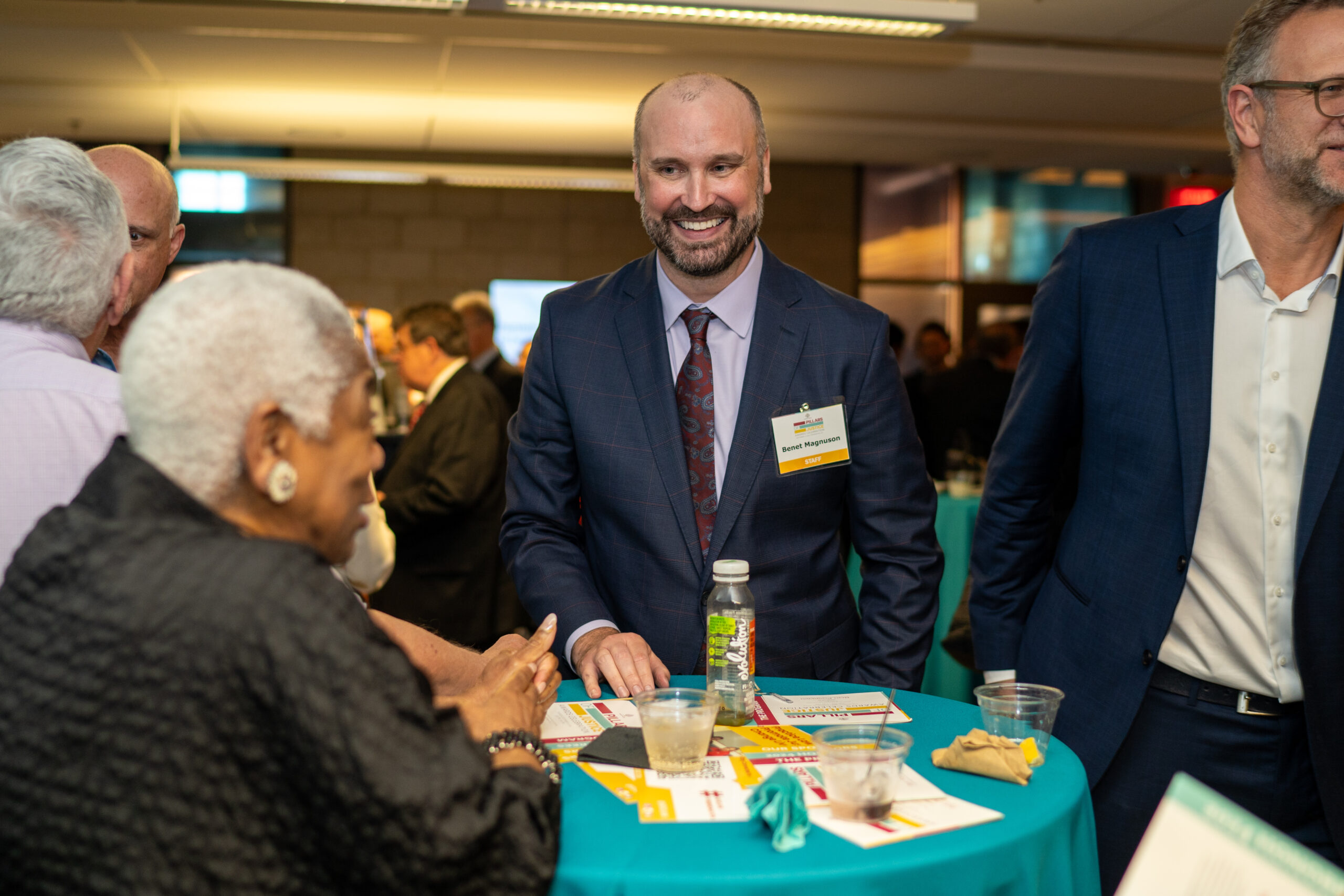 Guests at a previous Pillars of Justice Awards Celebration